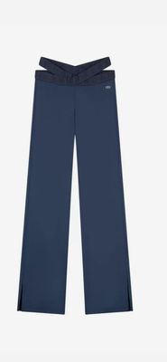 Logo punta pants Royal blue