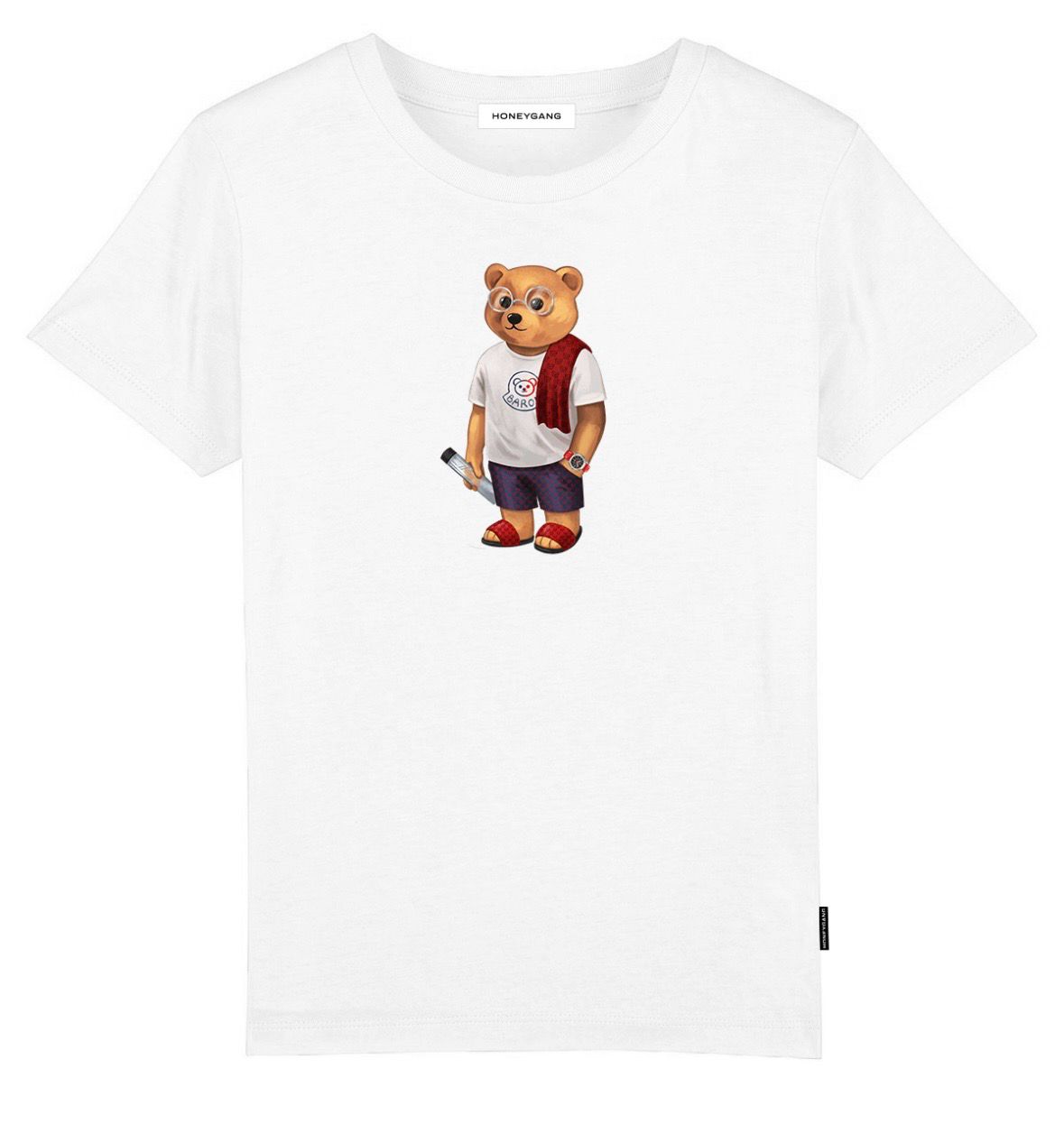 Baron Filou shirt kids wit