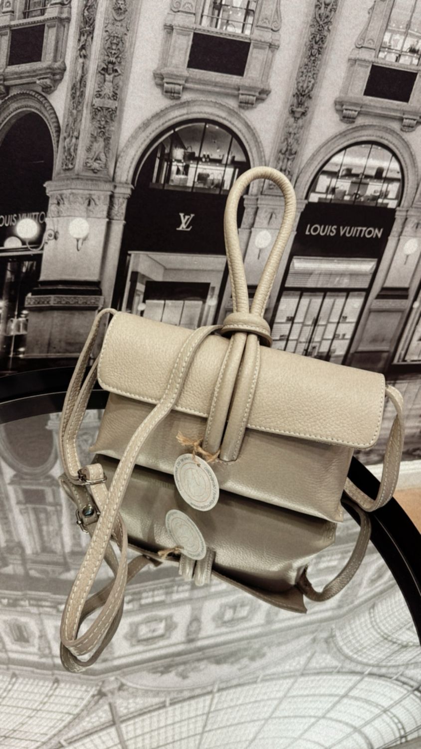 Loïs clutch/ tasje taupe