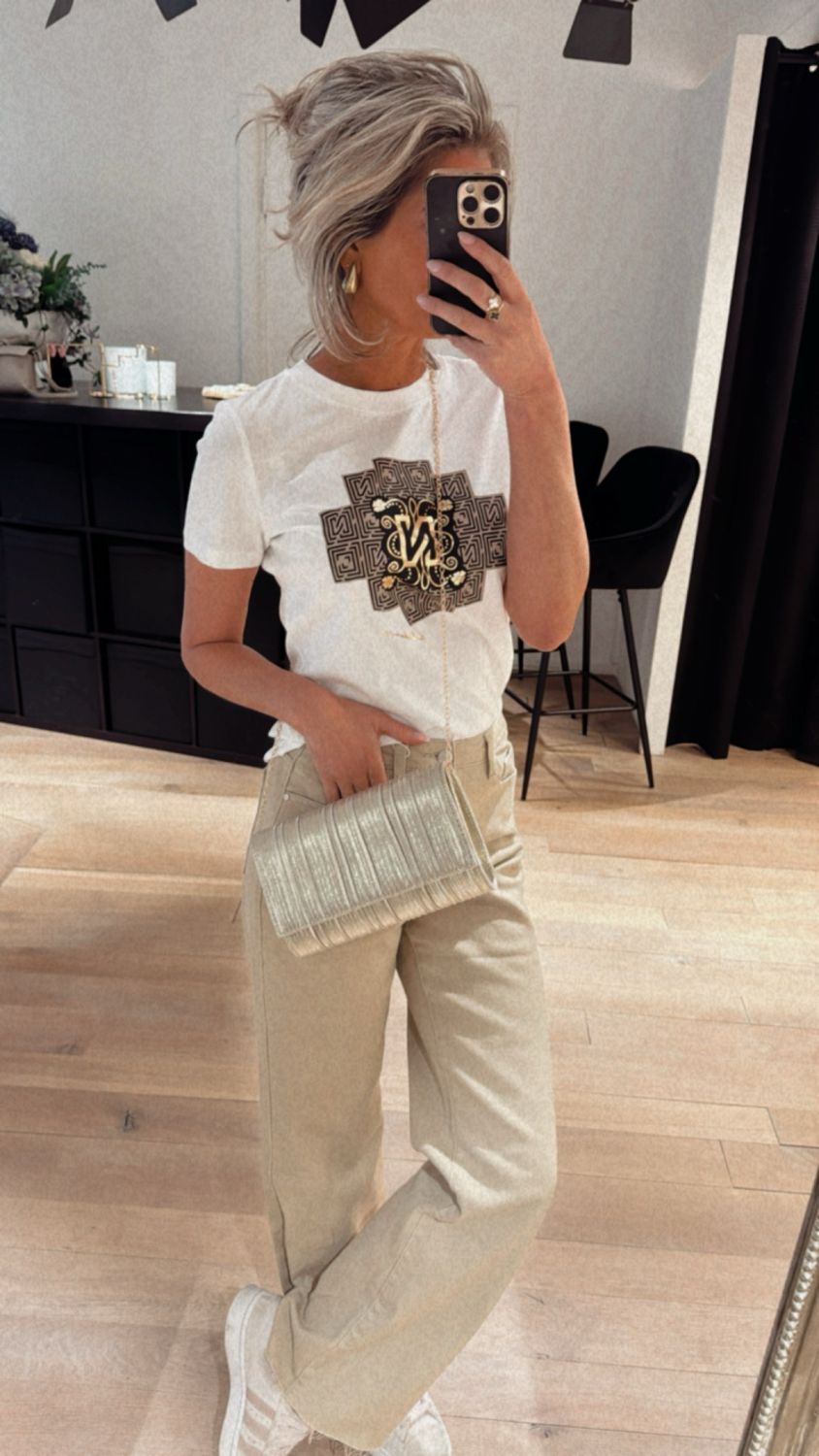 Olivia wide leg jeans Camel 