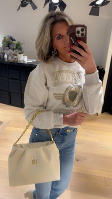 Nikkie University Gold Sweater Cream Nikkie University Gold Sweater Cream