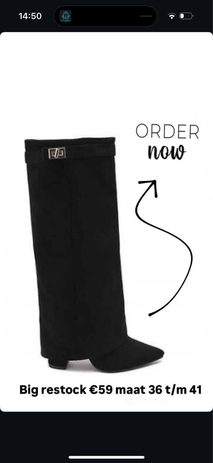 Jessie boots black