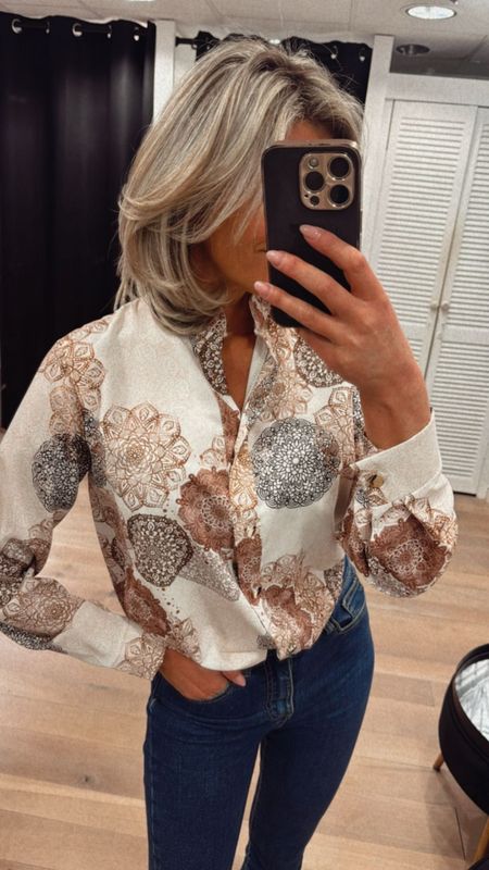 Bobbi blouse print 