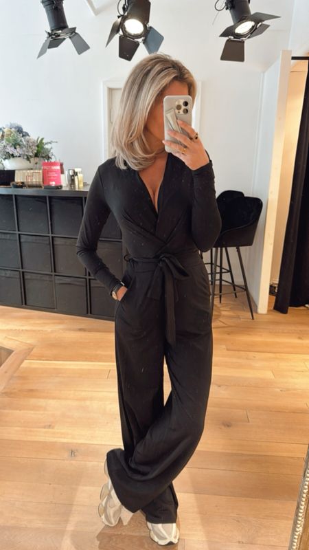 Yasmin jumpsuit zwart