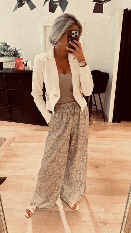 Luna pants silky taupe