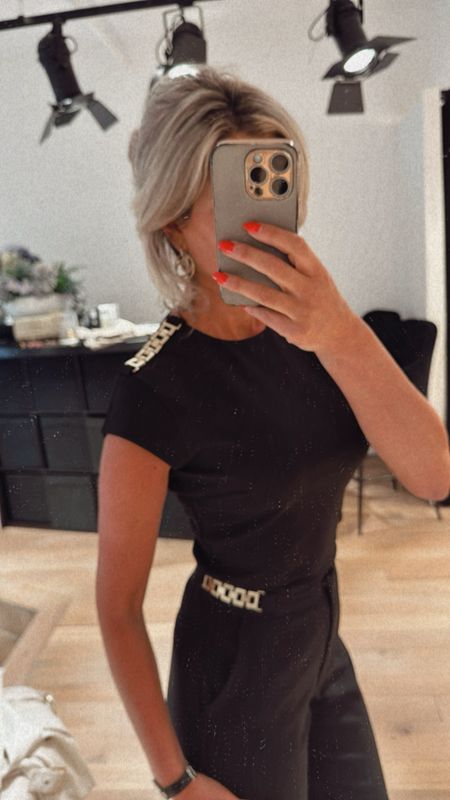 Nikkie Ingham Top zwart 