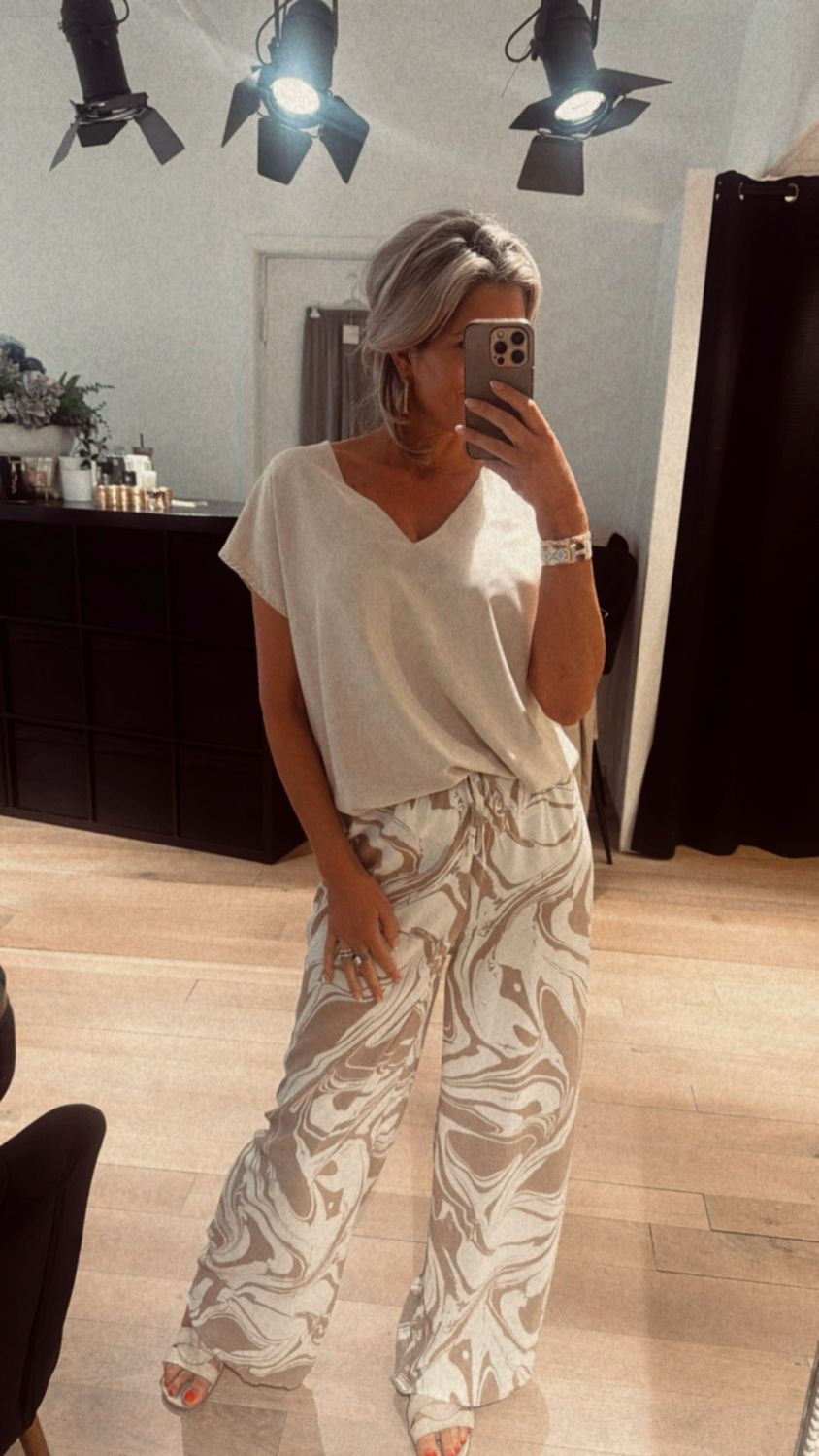 Cassie pants print 