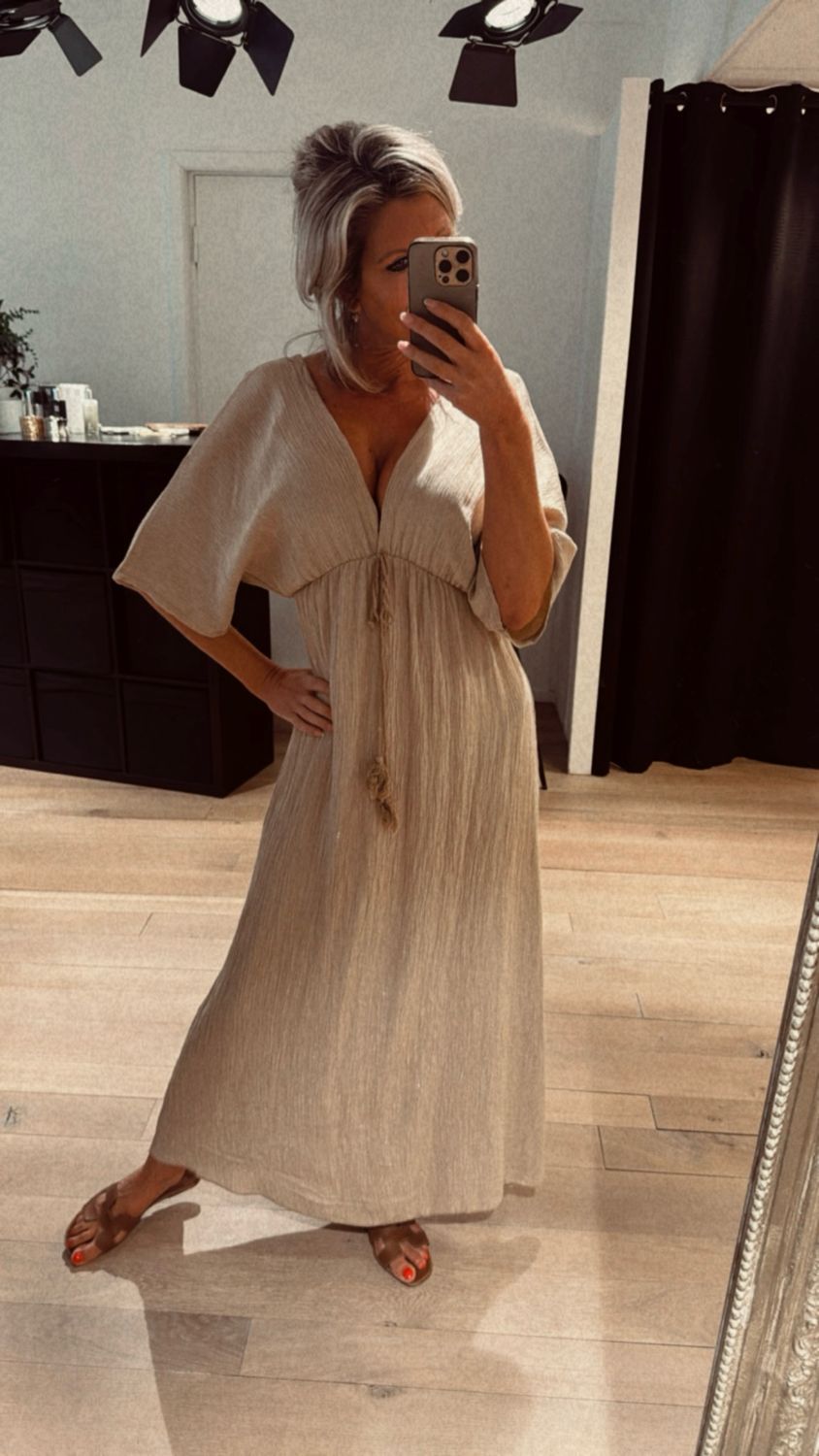 Evi dress Sand 