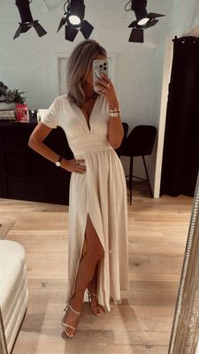 Essie dress beige 