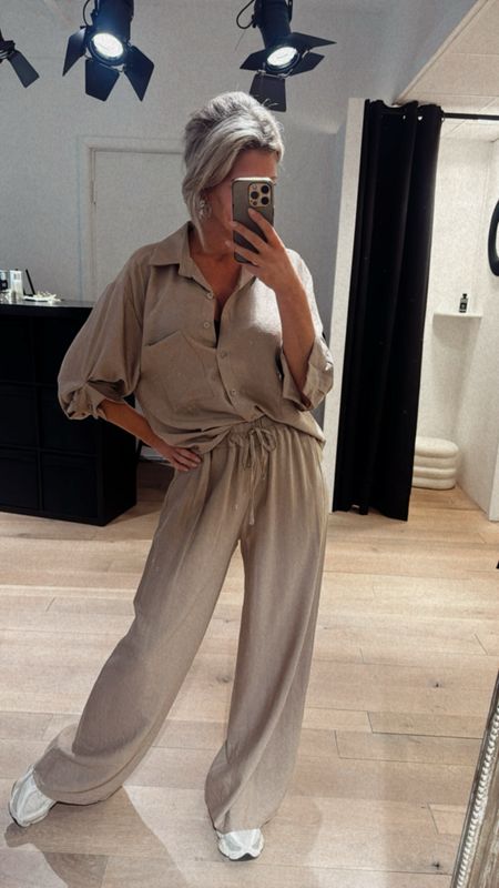Rosi set camel/ taupe