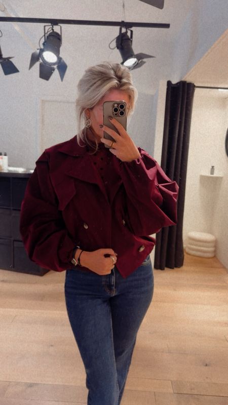 Bomber jacket Bordeaux 