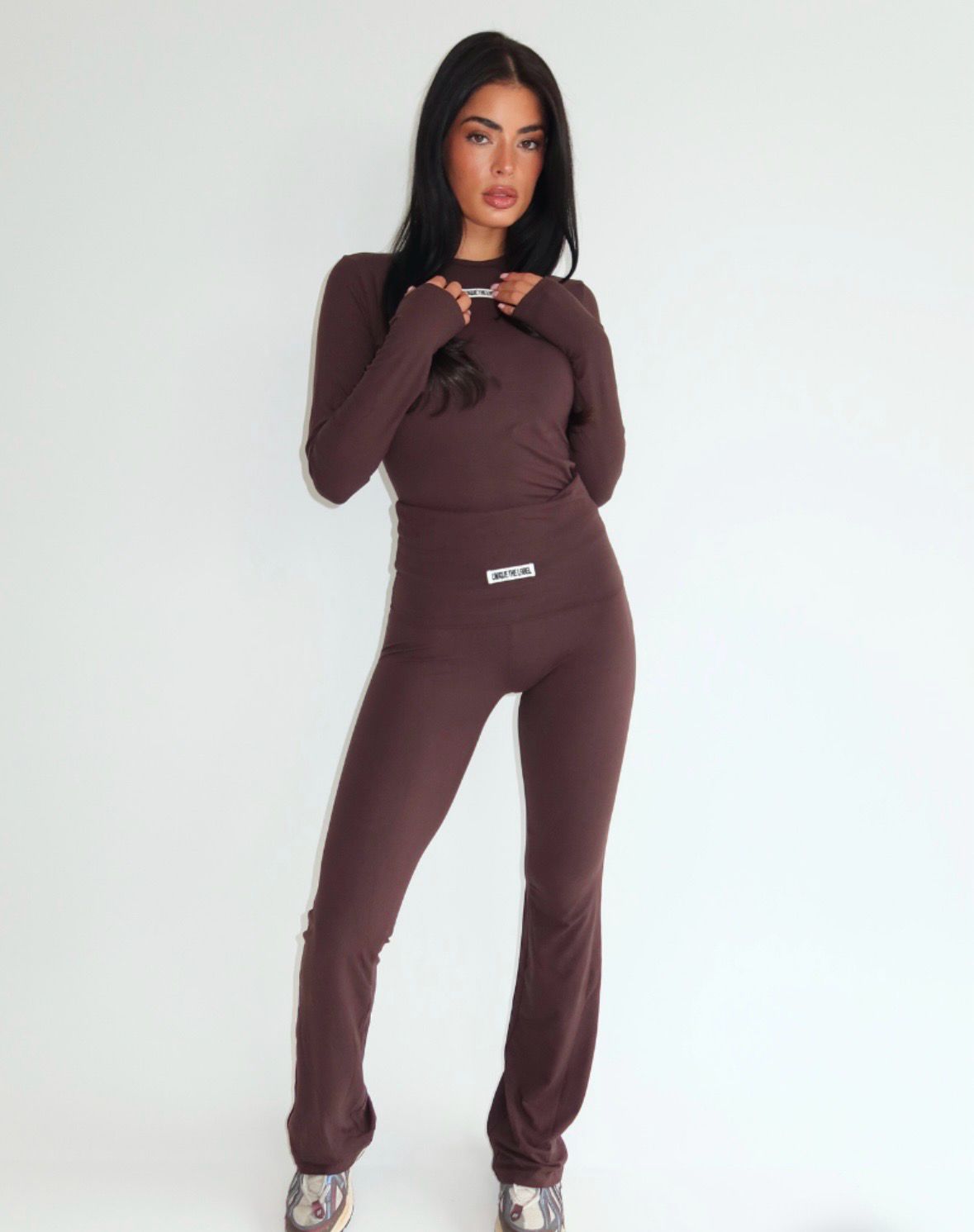 Unique the label Nena Pants - Cacao