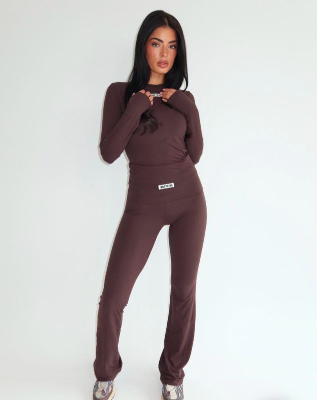 Unique the label Nena Pants - Cacao