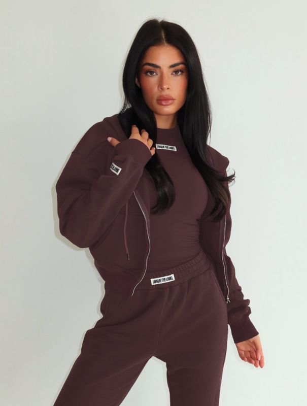 Unique the label Molly Vest - Cacao