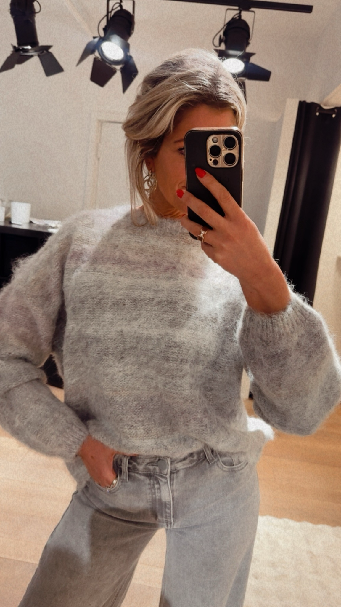 Cozy sweater grijs ?