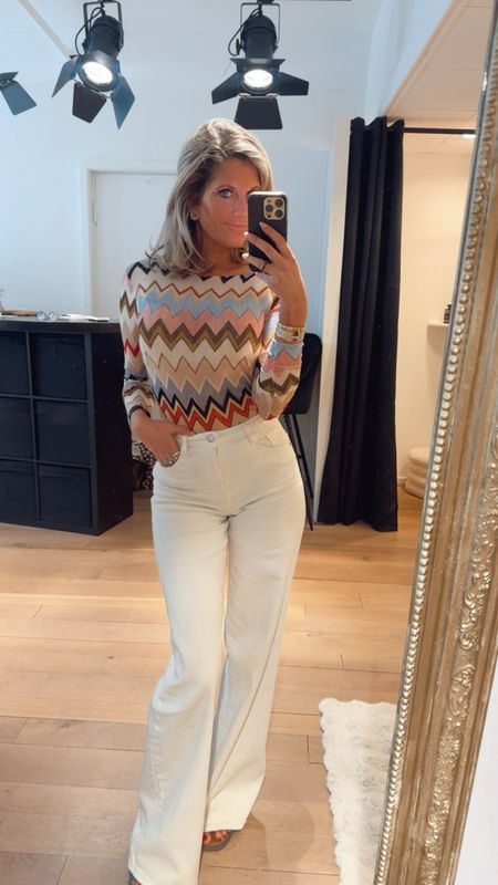 Cashmere top print 
