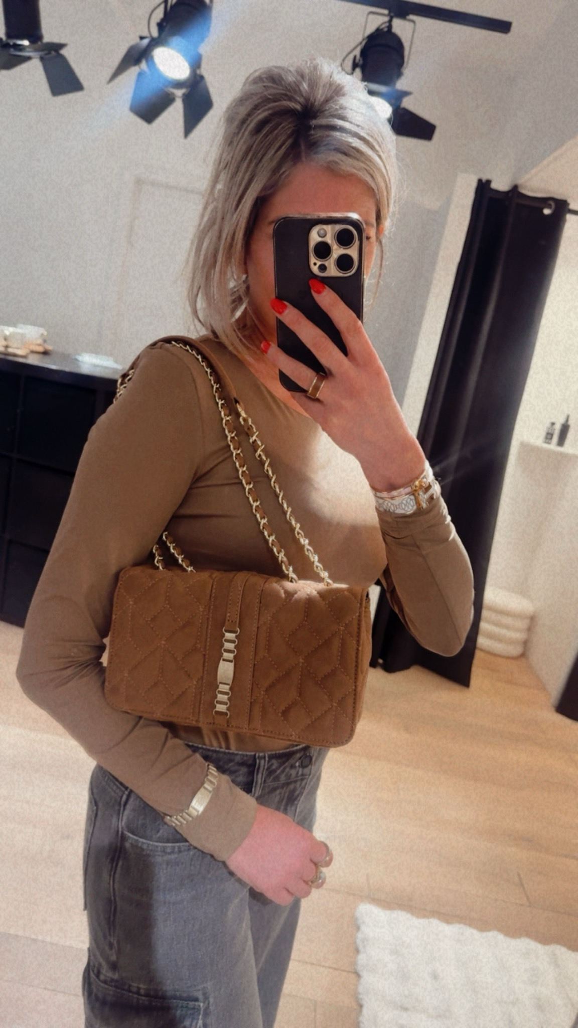 Nikkie Ann Suède Bag Schoudertas