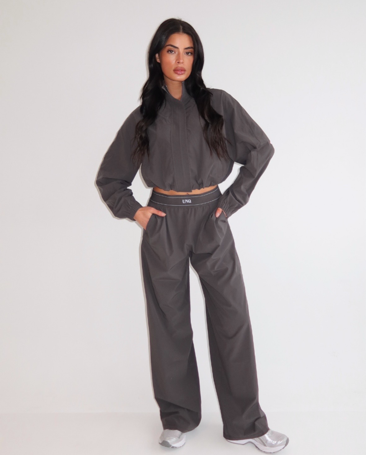 Unique the label Gigi pants - Charcoal
