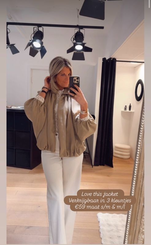 Bowien jacket/ blouse camel