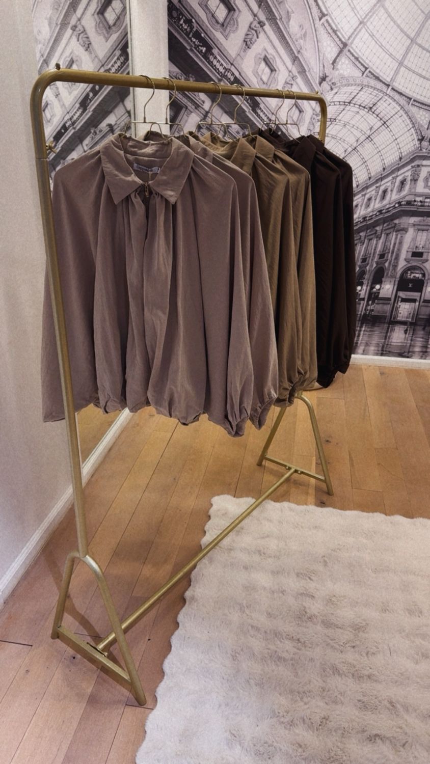 Bowien jacket/ blouse choco