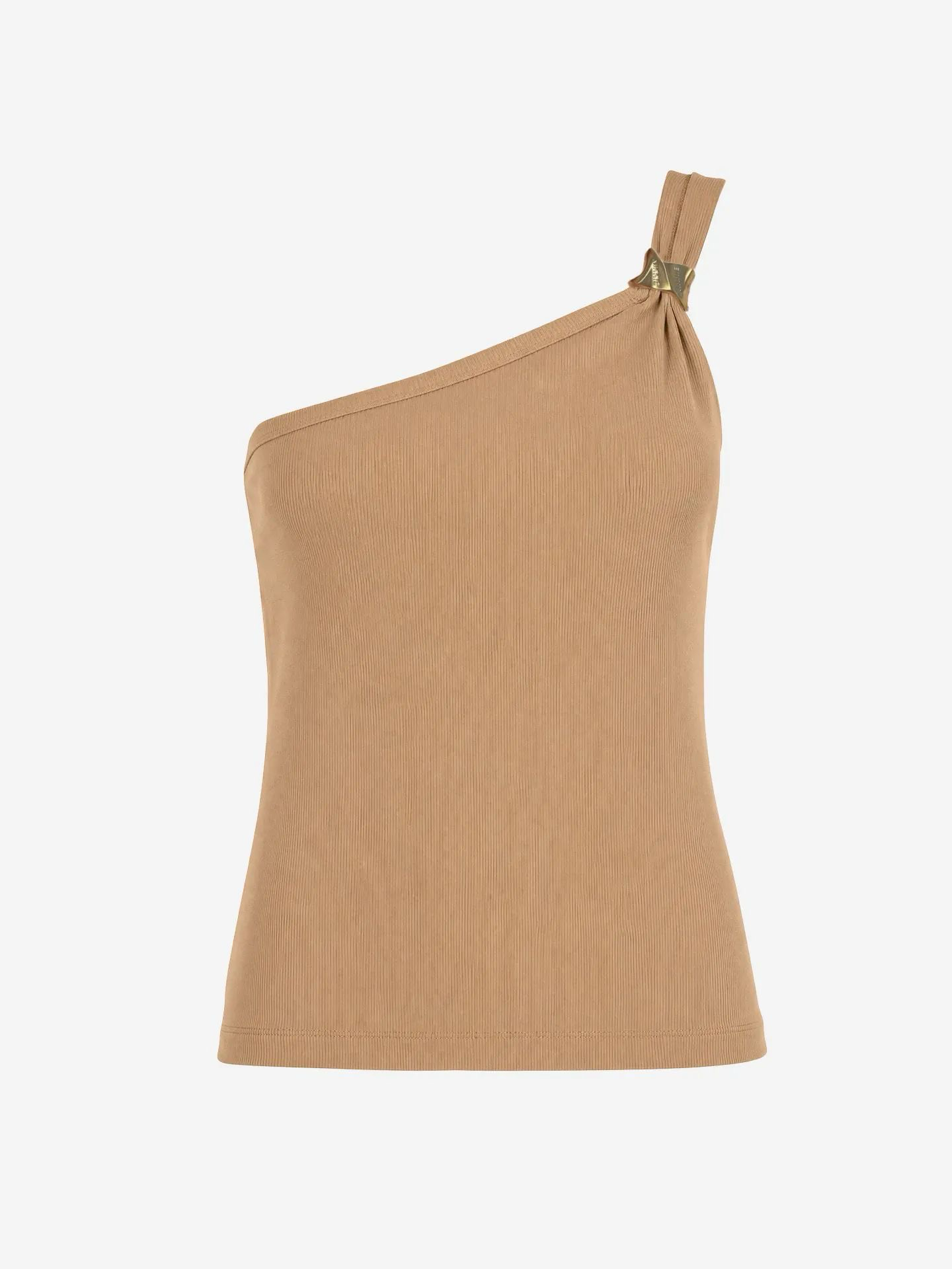 Nikkie One Shoulder Roselle Top Met Hardware Detail Tanin