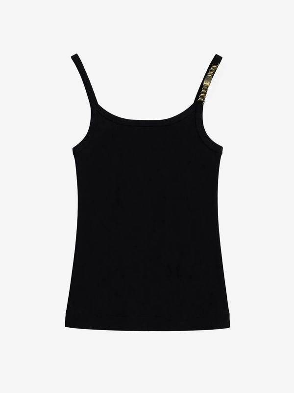 Nikkie Rib Questa Top Met Ketting Detail