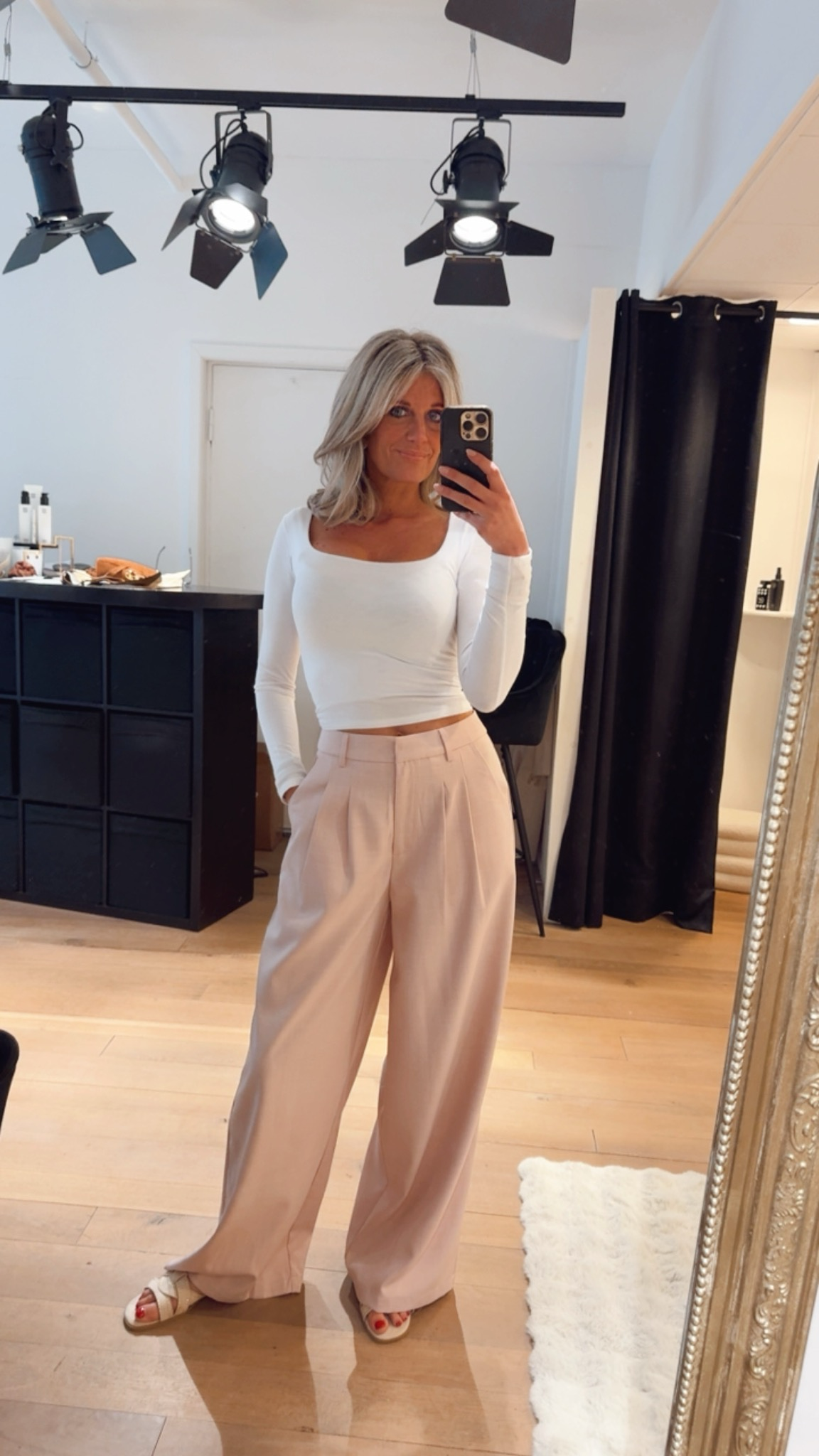Bibi pantalon oud roze 