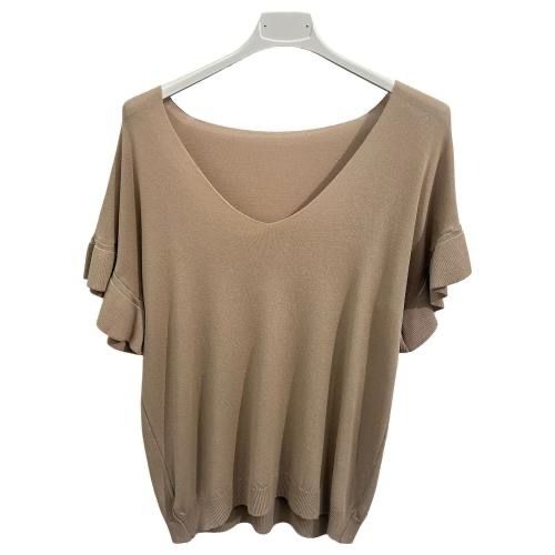 Angela top  taupe 
