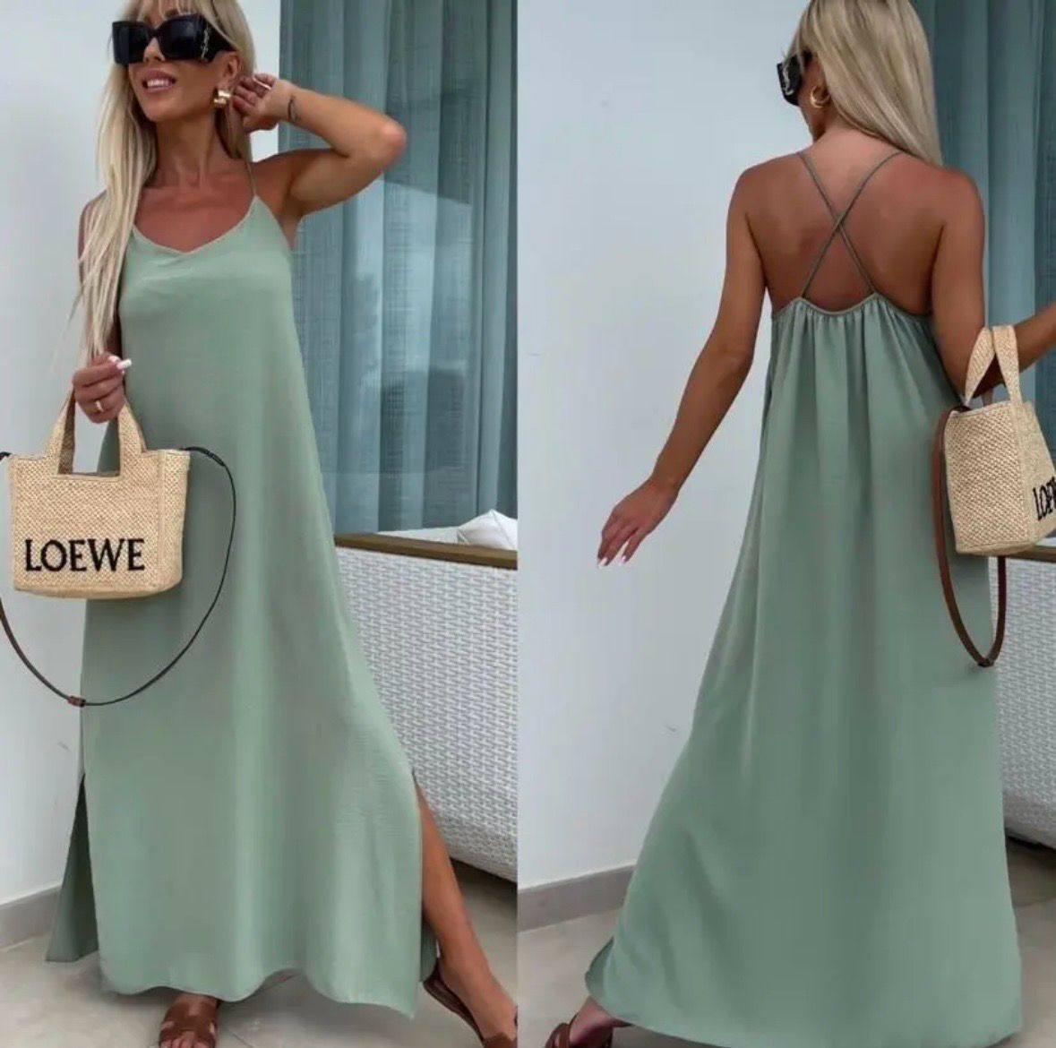 Valerie dress mint 