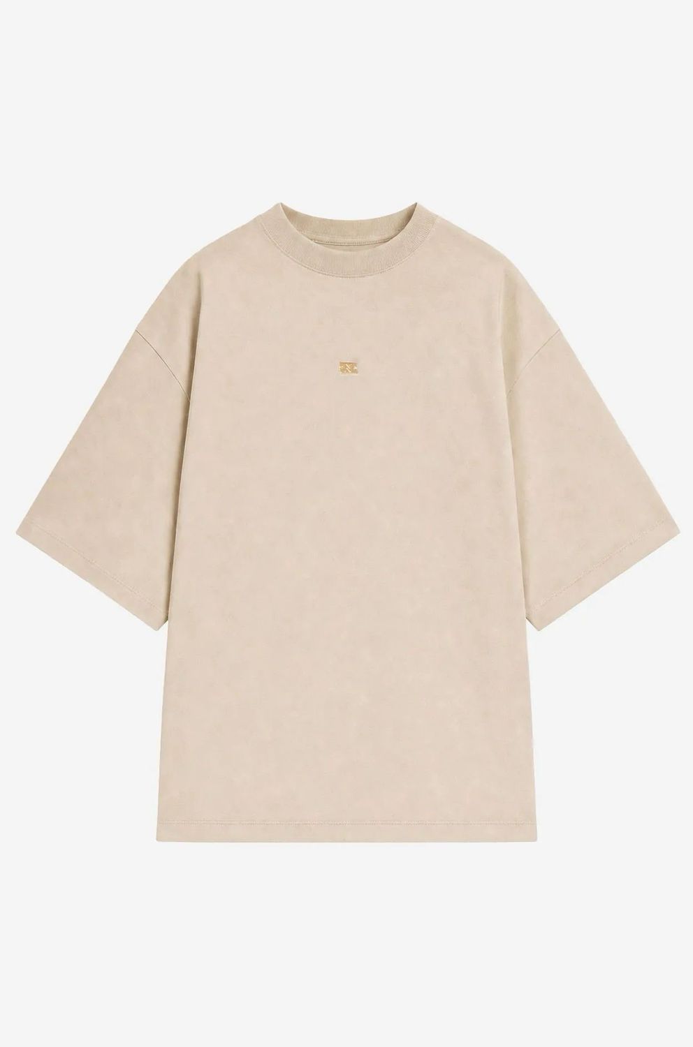 Nikkie  Oversized Ramsgate t-shirt Met Logo Detail Cream