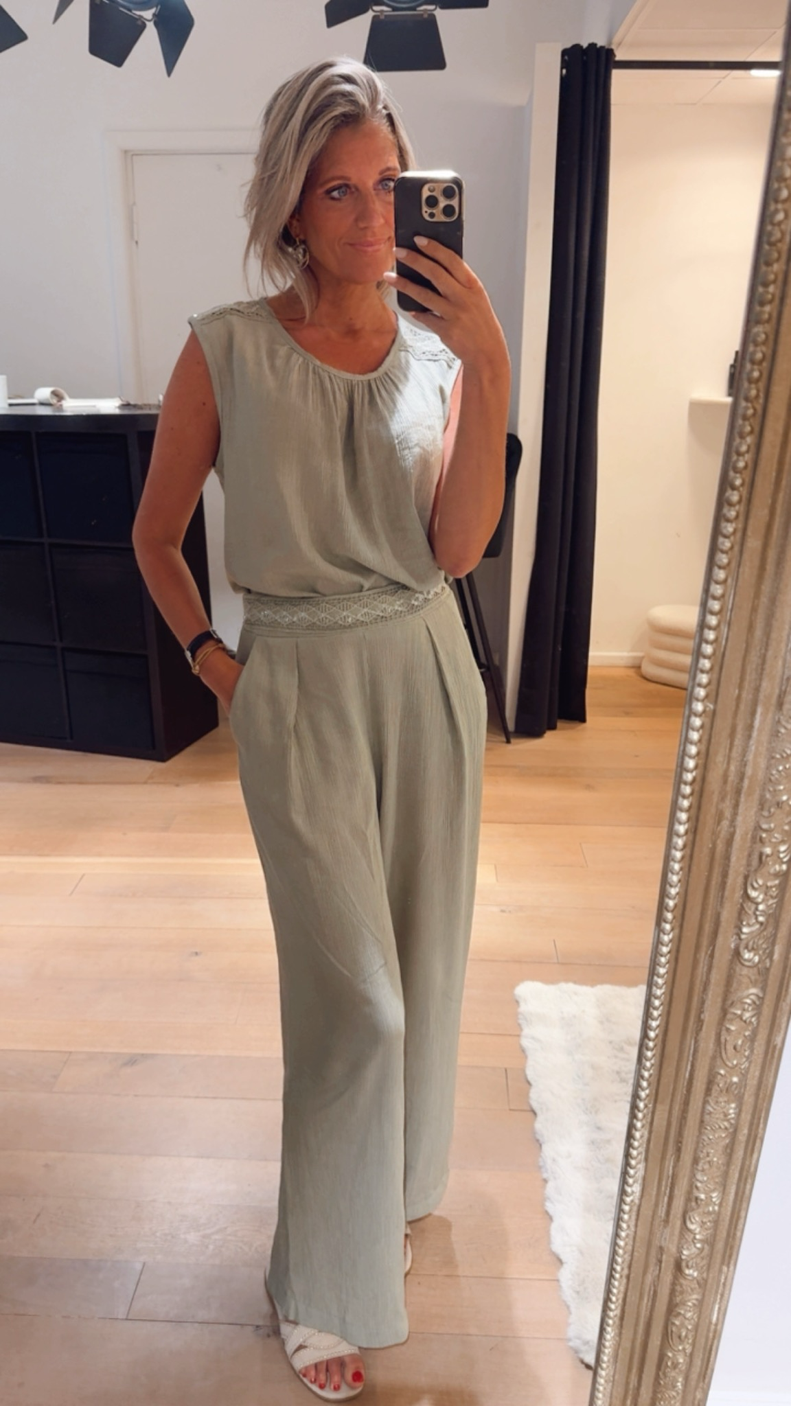 RMC the label broek licht groen