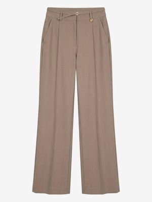 Nikkie Gemêleerde Reno Pantalon Met Ceintuur Mexican Sand Nikkie Gemêleerde Reno Pantalon Met Ceintuur Mexican Sand