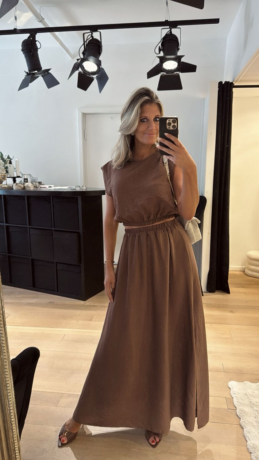 Aggie twinset choco