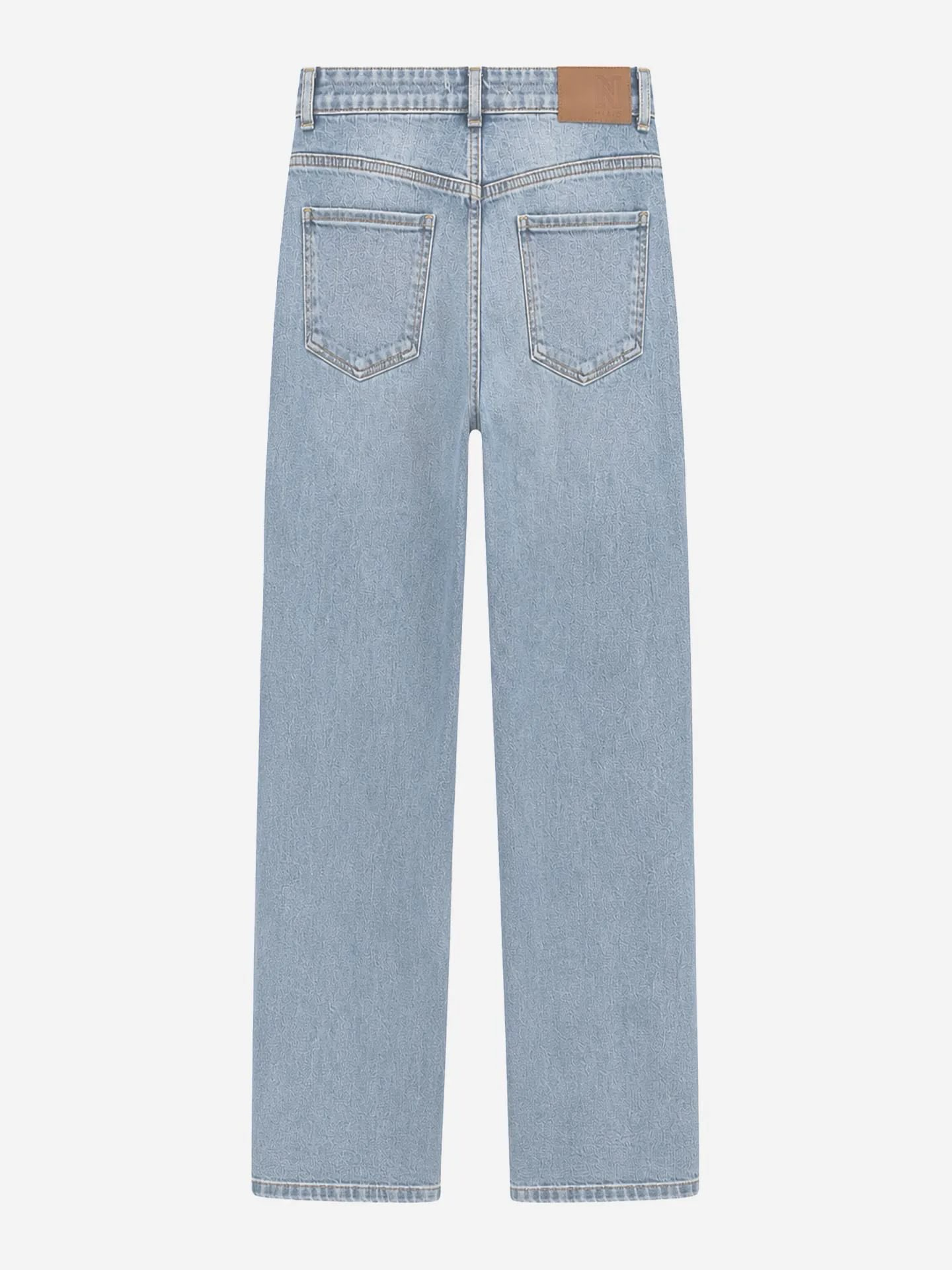 Nikkie Abigail Strass Jeans Met Steentjes
