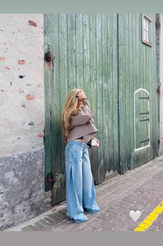 Jeans wide leg 