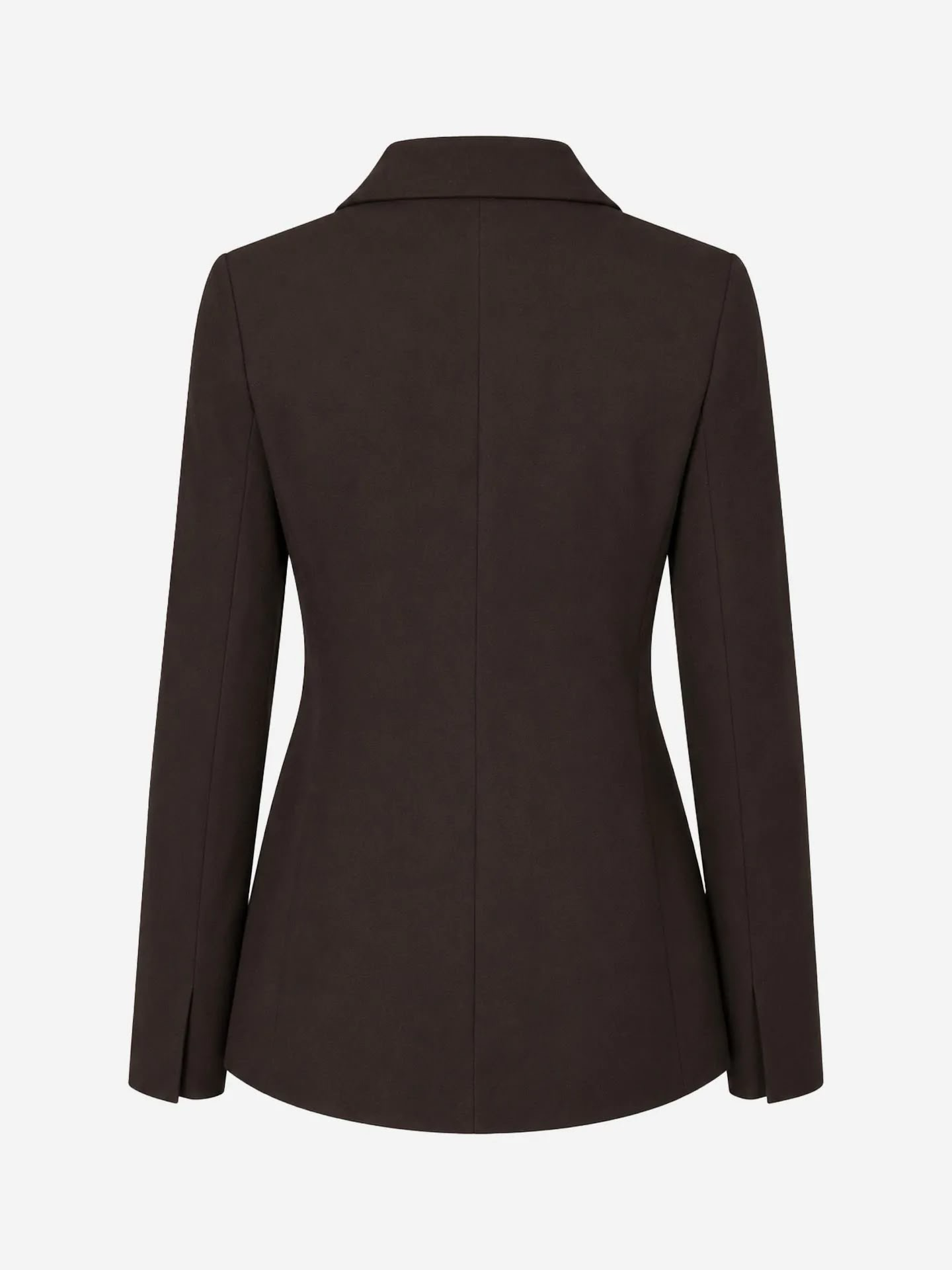 Nikkie Aisley Blazer Met Elegante Fit Chocolate Torte