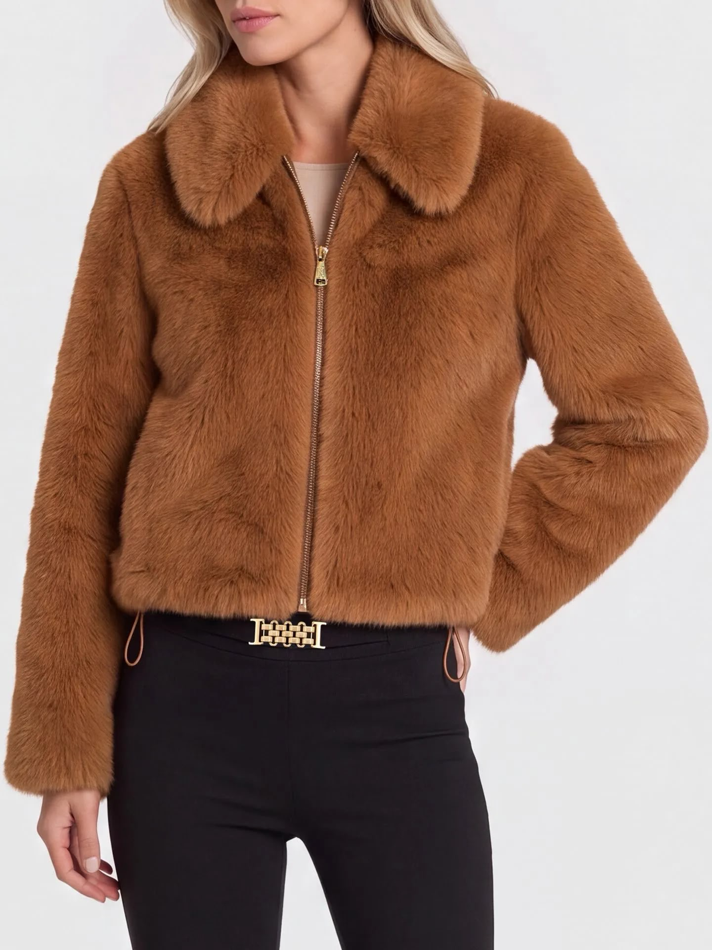 Nikkie Annoa Faux Fur Jas Met Luxe Uitstraling