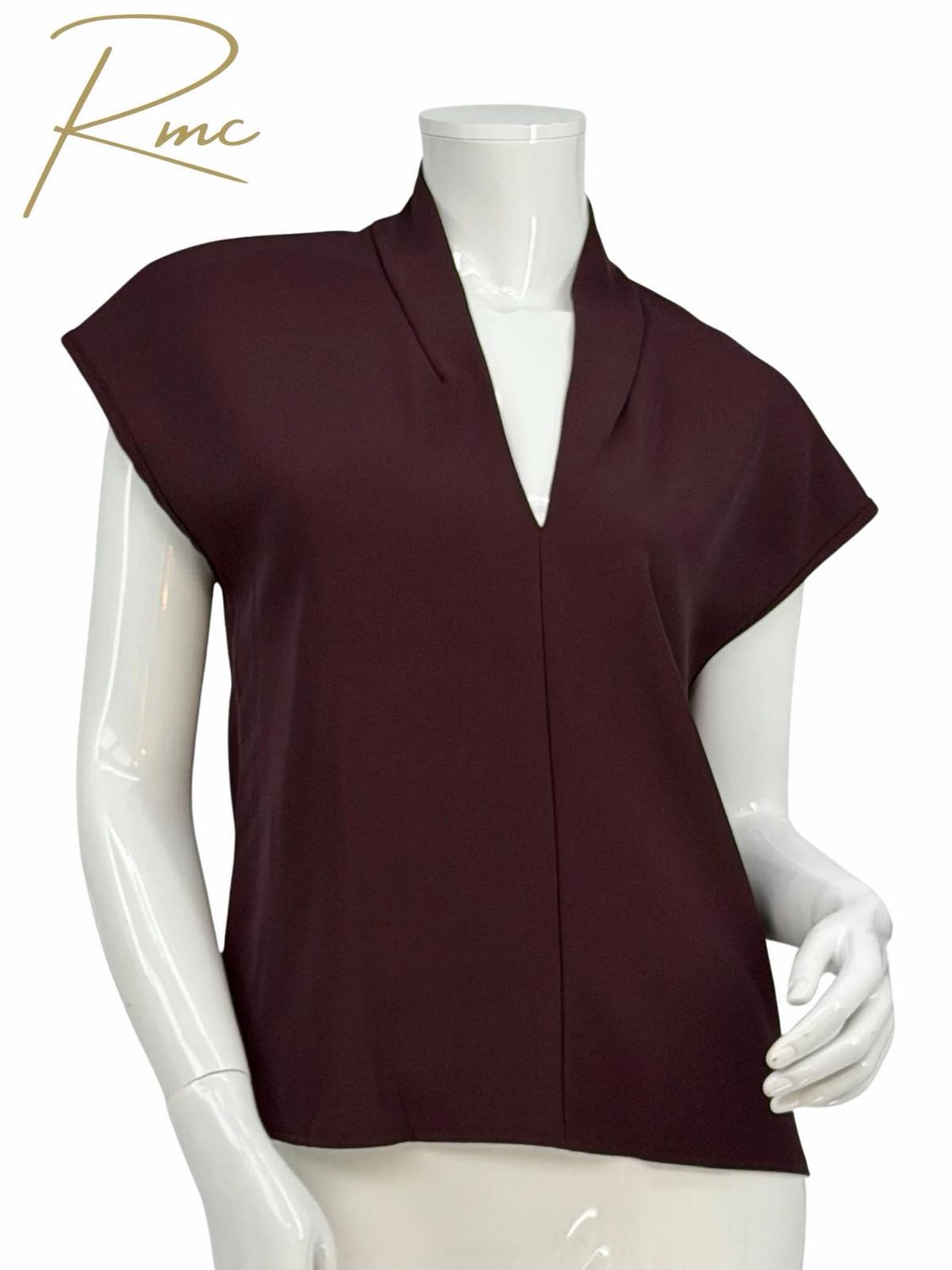 RMC the label basic shirt bordeaux 