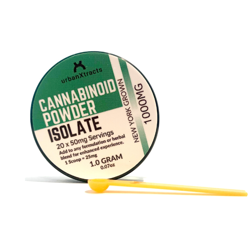 99% CBD Isolate | 1 Gram | 1000MG Cannabinoid Powder
