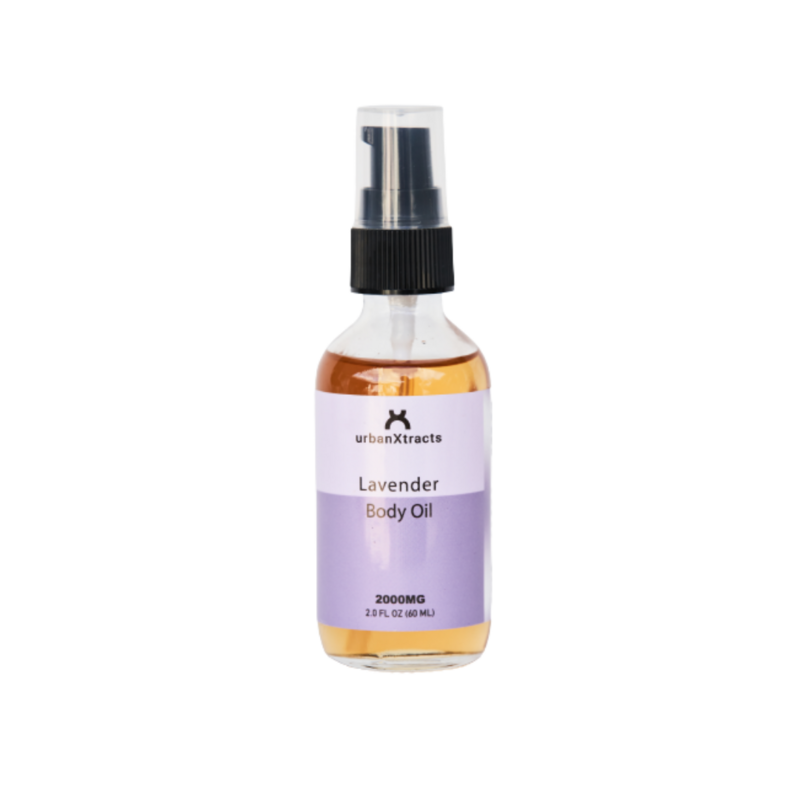 2000MG Lavender Body Oil