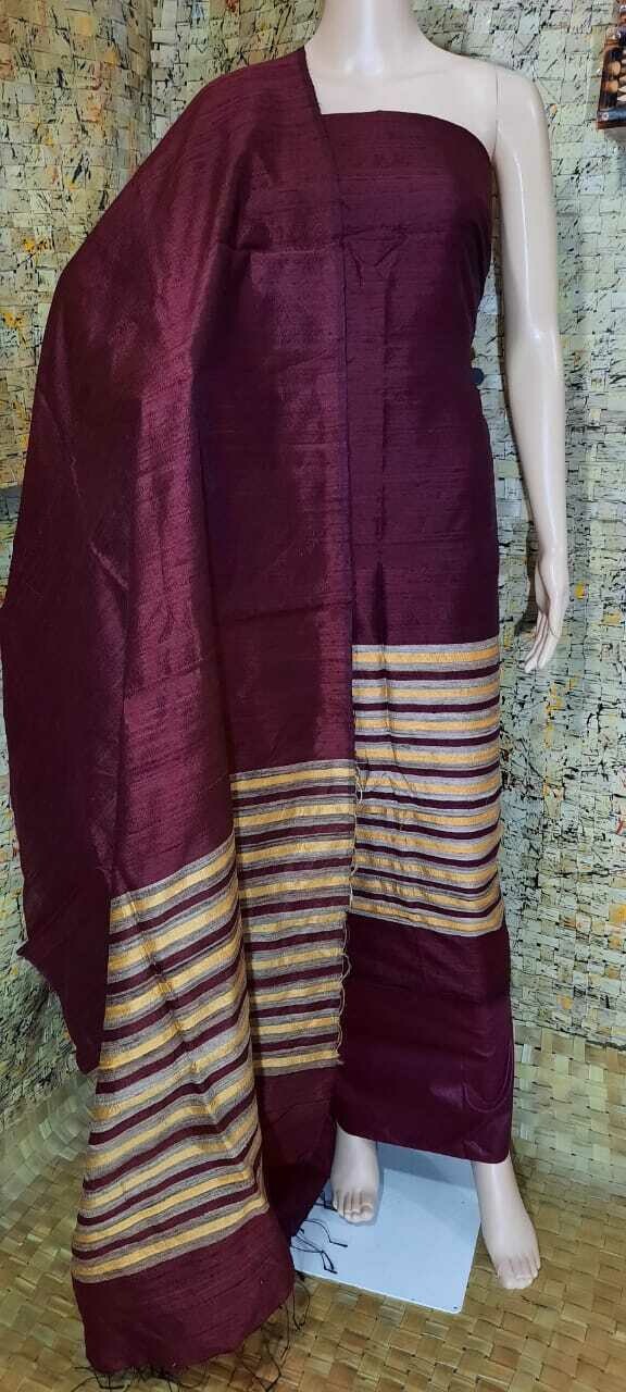 raw silk churidar materials