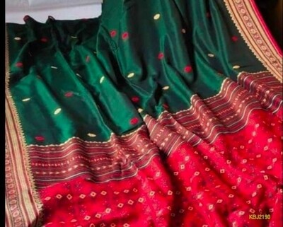 Khadi base hand woven all over work jamdani saree Khadi base hand woven all over work jamdani saree