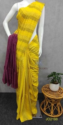 Beautiful Jute Organza Saree Beautiful Jute Organza Saree