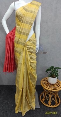 Beautiful Jute Organza Saree Beautiful Jute Organza Saree
