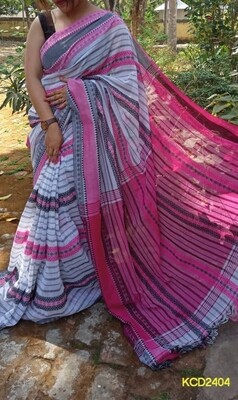 Dhaniakhali traditional Jamdani Saree with jacquard weaving Dhaniakhali traditional Jamdani Saree with jacquard weaving