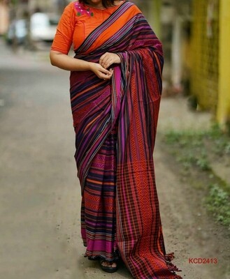 Dhaniakhali traditional Jamdani Saree with jacquard weaving Dhaniakhali traditional Jamdani Saree with jacquard weaving