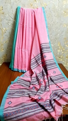 Handloom Cotton Khadi with jamdani work Handloom Cotton Khadi with jamdani work