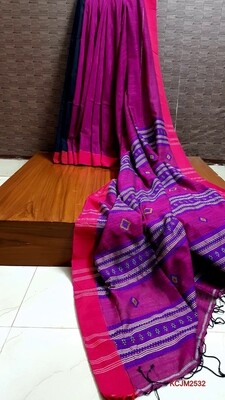Handloom Cotton Khadi with jamdani work Handloom Cotton Khadi with jamdani work