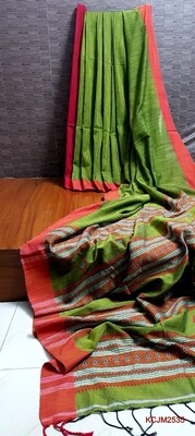 Handloom Cotton Khadi with jamdani work Handloom Cotton Khadi with jamdani work