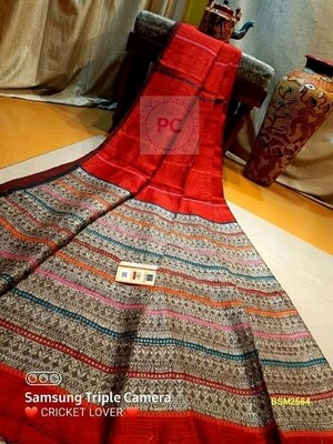 Baluchari Silk Mutka Traditional Saree Baluchari Silk Mutka Traditional Saree